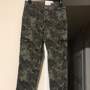 GB girls camo pants size 10